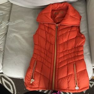 Micheal Kors deep orange vest