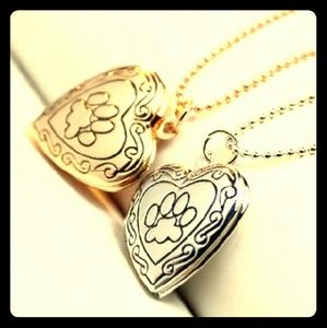 Pawprint Lockets