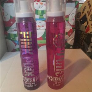 2 Victoria's Secret pink body mist
