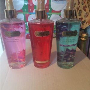 3 Victoria's Secret body mist