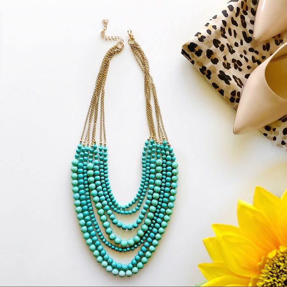 Handmade Turquoise Necklace! - Picture 3 of 8