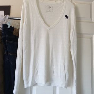 Abercrombie v-neck sweater never worn