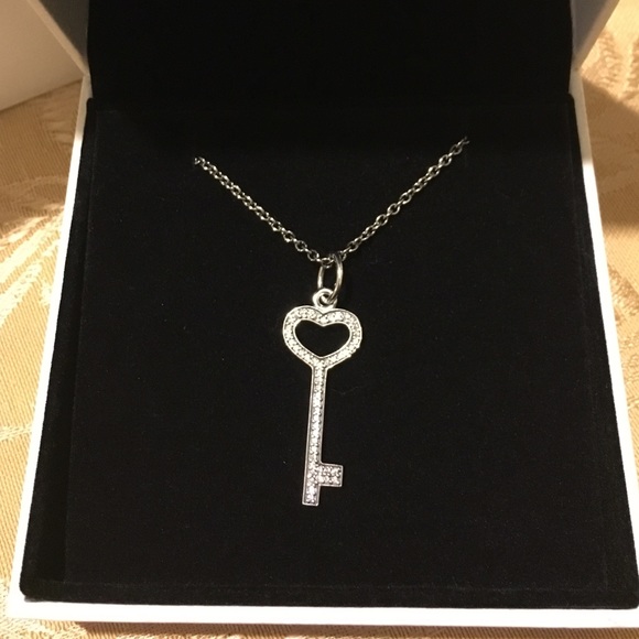 🚫SOLD🚫. Pandora Unlock My Heart Necklace 90cm - Picture 2 of 3