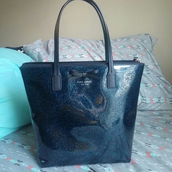 Sparkly Kate Spade Small Tote Bag