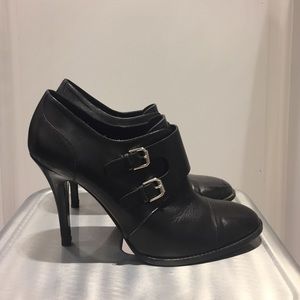 Ralph Lauren Black Calfskin Bootie