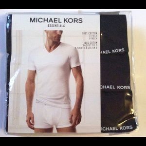 Michael Kors Shirts - Michael Kors 3-Pack Men's V-Neck T-Shirts NWT Michael Kors Shirts - Michael Kors 3-Pack Men's V-Neck T-Shirts NWT
