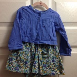 Dress and cardigan set