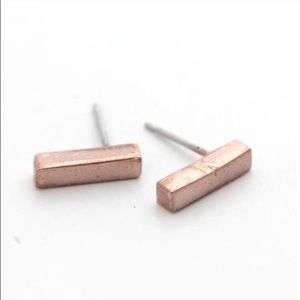 Rose Gold Rae Earrings