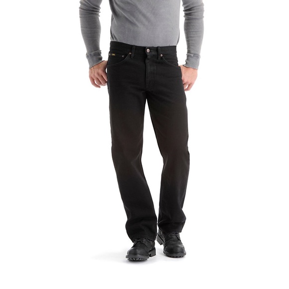 black lee jeans mens
