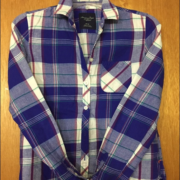 AE flannel button down