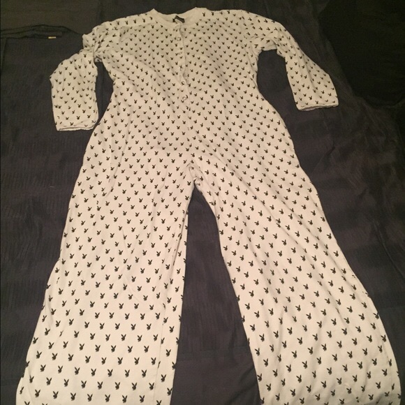 PLAYBOY Intimates & Sleepwear Playboy Bunny Onesie Pajamas Poshmark