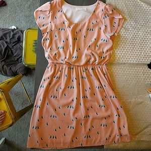 Modcloth peach/pink dress