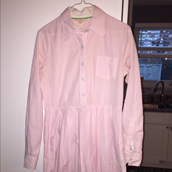 Pink polo Brooks Brothers dress