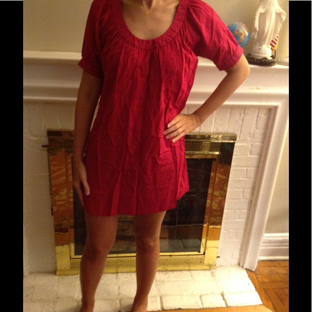 Women's French Connection Peasant Dress, Size S/M