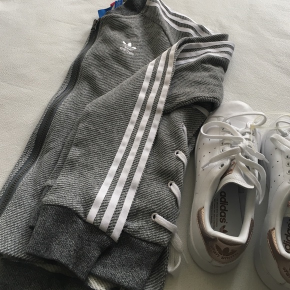 Side Lace Track Jacket