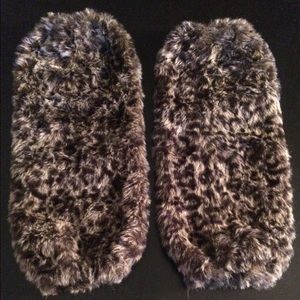 Vintage Fur Leg Warmers