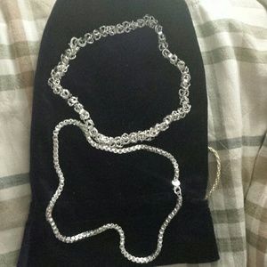 Sterling silver necklaces