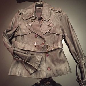 Amazing All Saints leather jacket US 6 NEW