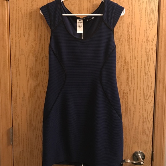 Navy blue dress