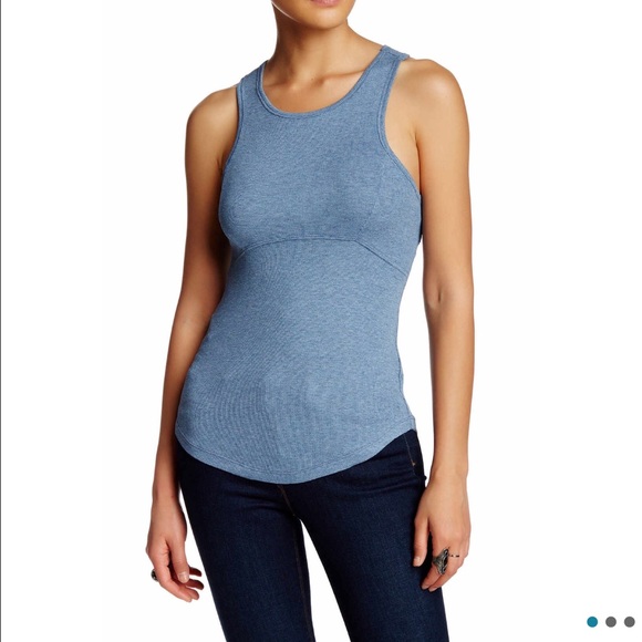 1 LEFT SZ L •Free People “Work it out” Ribbed Tank - Picture 2 of 4