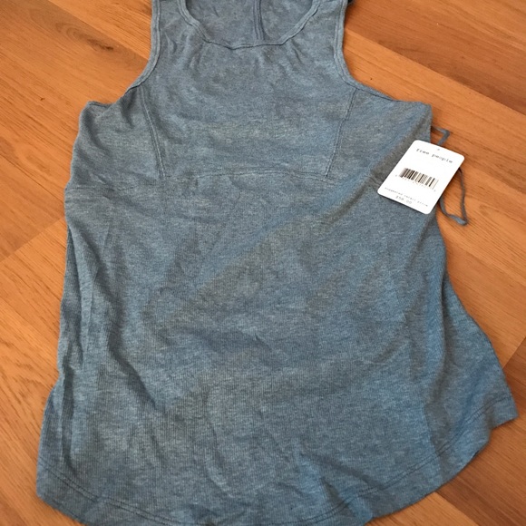 1 LEFT SZ L •Free People “Work it out” Ribbed Tank - Picture 3 of 4