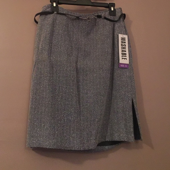 Gray skirt