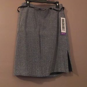 Gray skirt