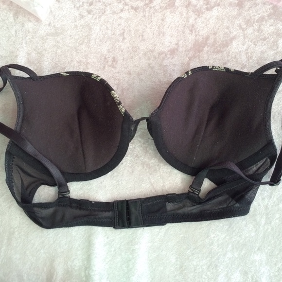 Lily of France Multiway Padded Plunge Bra 32B - Picture 2 of 4