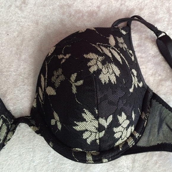 Lily of France Multiway Padded Plunge Bra 32B - Picture 3 of 4