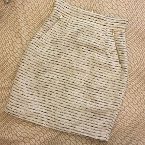 H&M tweed pencil skirt