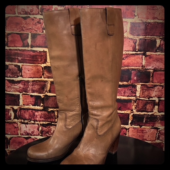 Boemos genuine leather tall boots