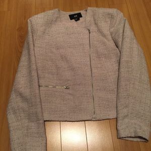 Tweed ivory jacket
