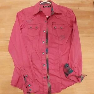 Cruel Western Button Up