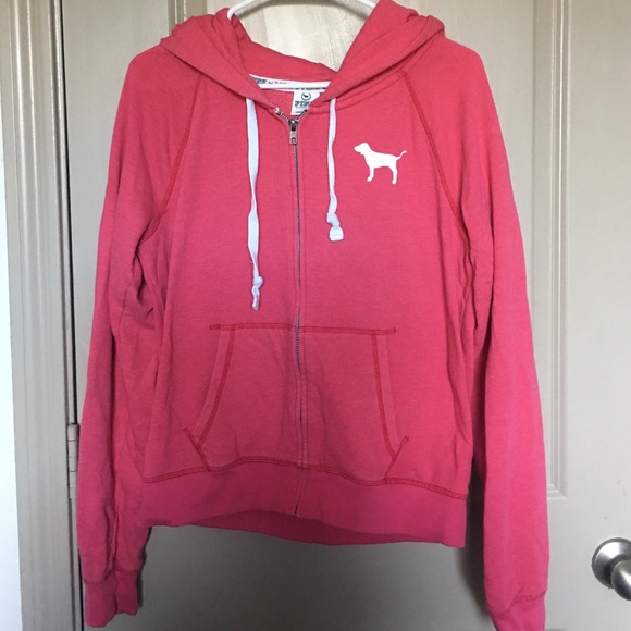 PINK zip up hoodie