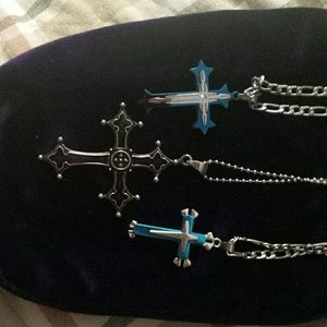 Crosses..silver and stainless