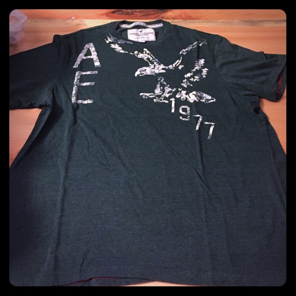 LAST DROP! Navy American Eagle Vintage Fit Tee