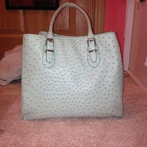 Mint Green Tote Purse
