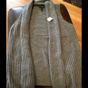 Women's open cardigan sweater