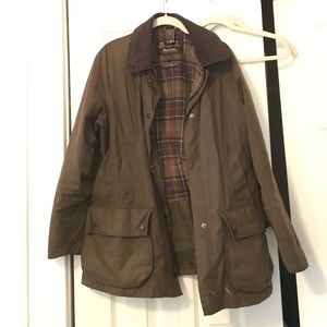 Original Barbour Tartan wax coat