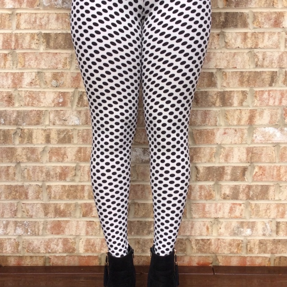 Child Of Serendipity polka dot leggings