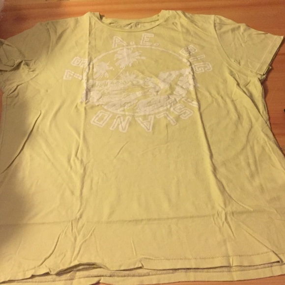 LAST DROP! Yellow AE Tee