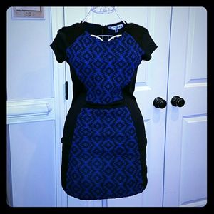 Navy & Black dress