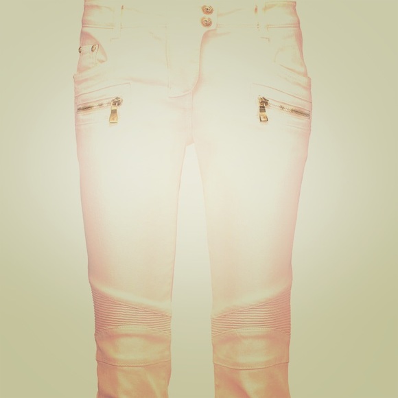 Balmain Moto Jeans