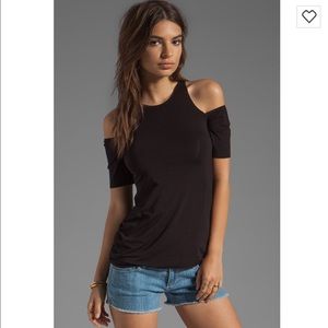 Bailey 44 Talladega top, cold shoulder