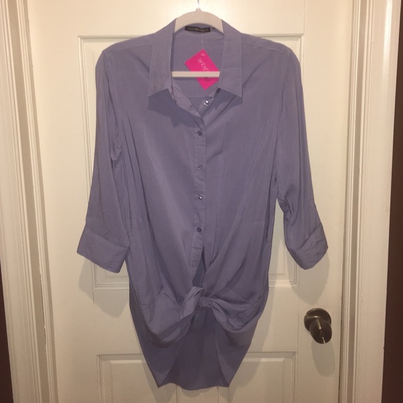 NWT Button down shirt-dress