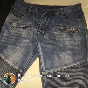 SOLD Authentic Balmain size 32 mens jeans
