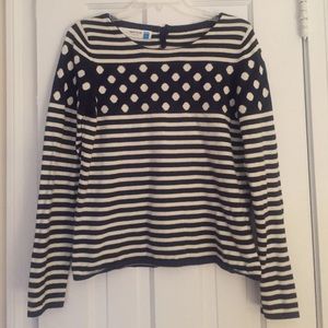 Anthropologie Polka Dot Sweater