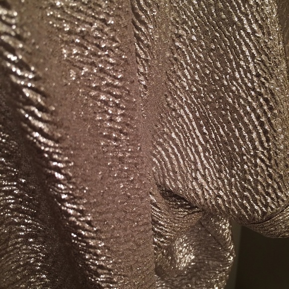 Sparkly foil textured tee, Lily White - Picture 3 of 3