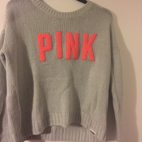 Victoria secret Pink knit hoodie