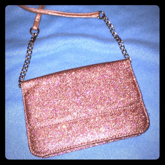 Candies cross body glitter bag.